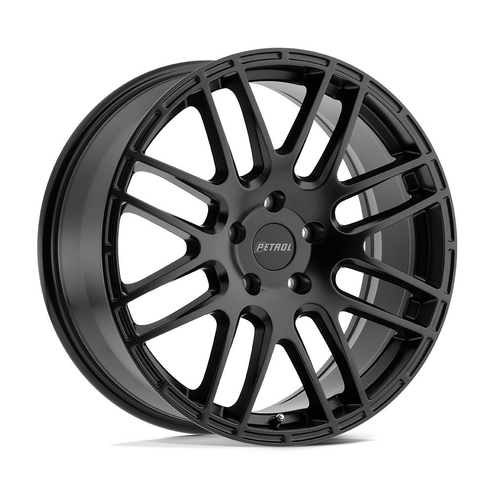 Petrol | P6A | Matte Black | 18X8 | 5X108 | 40mm/6.07" | 1880P6A405108M72