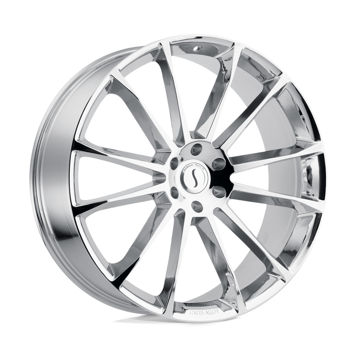 Status | GOLIATH | Chrome | 22X9.5 | 6X135 | 30mm/6.43" | 2295GTH306135C87