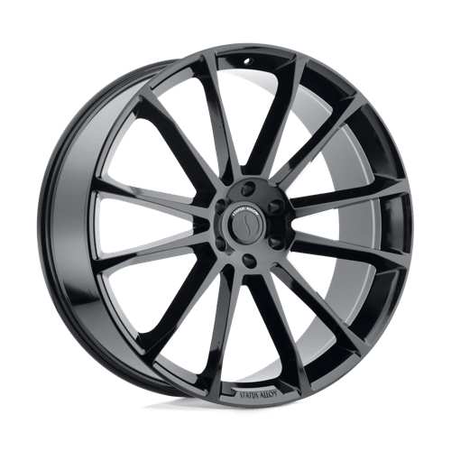 Status | GOLIATH | Gloss Black | 22X9.5 | 6X139.7 | 15mm/5.84" | 2295GTH156140B12