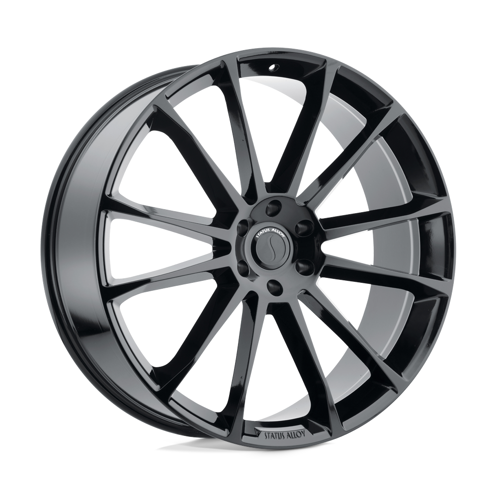 Status | GOLIATH | Gloss Black | 22X9.5 | 6X139.7 | 15mm/5.84" | 2295GTH156140B12