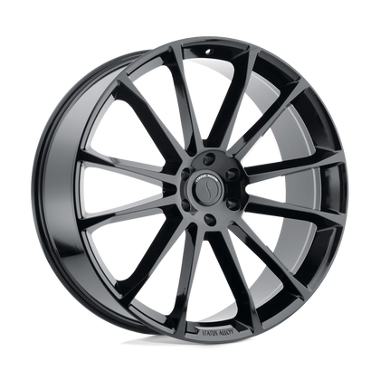 Status | GOLIATH | Gloss Black | 22X9.5 | 6X139.7 | 15mm/5.84" | 2295GTH156140B12