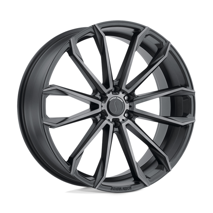 Status | MASTADON | Carbon Graphite | 22X9.5 | 5X114.3 | 30mm/6.43" | 2295MST305114B76