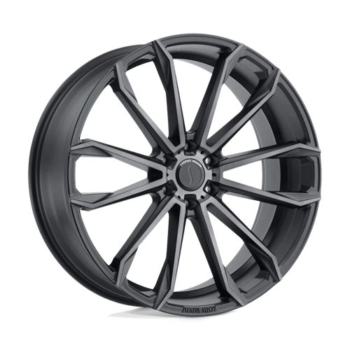 Status | MASTADON | Carbon Graphite | 22X9.5 | 5X114.3 | 30mm/6.43" | 2295MST305114B76