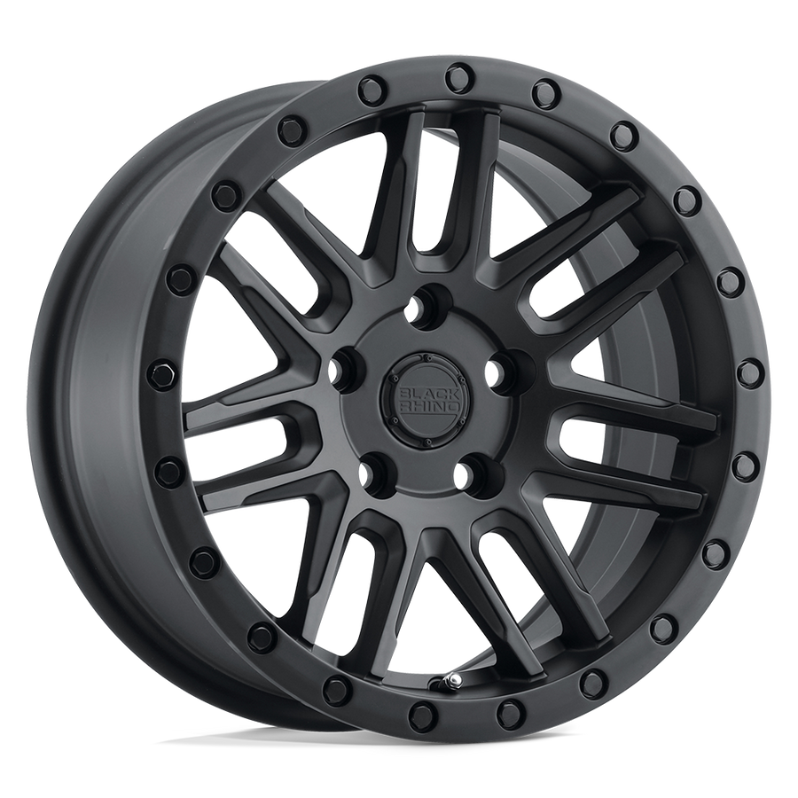 Black Rhino Hard Alloys | ARCHES | Matte Black | 18X8 | 5X108 | 30mm/5.68" | 1880ACH305108B76