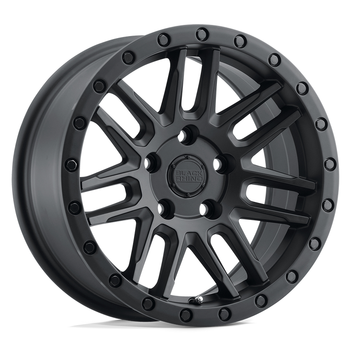 Black Rhino Hard Alloys | ARCHES | Matte Black | 18X8 | 5X108 | 30mm/5.68" | 1880ACH305108B72