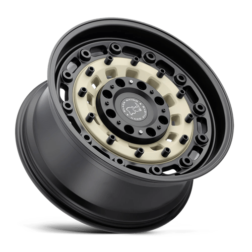 Black Rhino Hard Alloys | ARSENAL | Sand On Black | 17X8 | 5X114.3/5X127 | 30mm/5.68" | 1780ARS300054D72