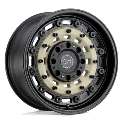 Black Rhino Hard Alloys | ARSENAL | Sand On Black | 20X9.5 | 6X135/6X139.7 | -18mm/4.54" | 2095ARS-80067D06