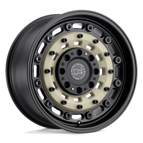 Black Rhino Hard Alloys | ARSENAL | Sand On Black | 17X9.5 | 6X135/6X139.7 | -18mm/4.54" | 1795ARS-80067D06