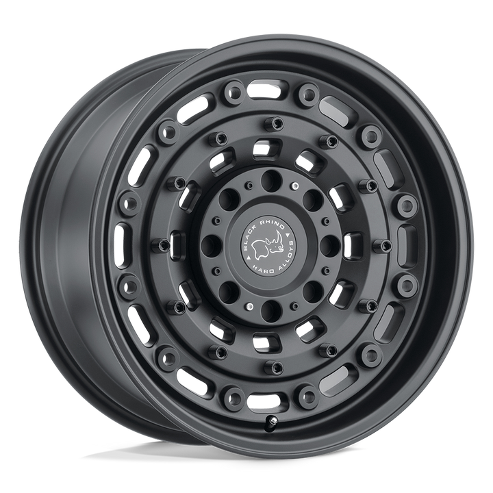 Black Rhino Hard Alloys | ARSENAL | Textured Matte Black | 17X8 | 5X114.3/5X120 | 30mm/5.68" | 1780ARS300017M74