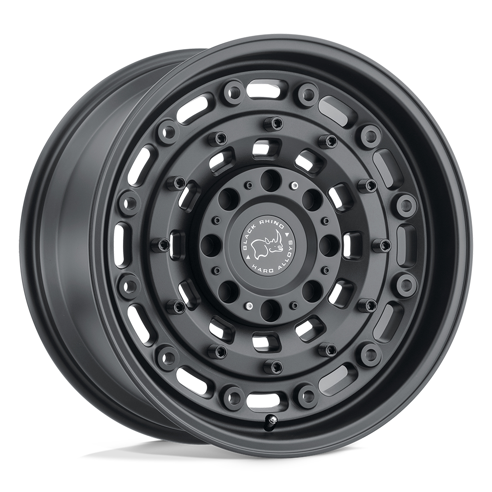 Black Rhino Hard Alloys | ARSENAL | Textured Matte Black | 20X8.5 | 5X114.3/5X120 | 30mm/5.93" | 2085ARS300017M74