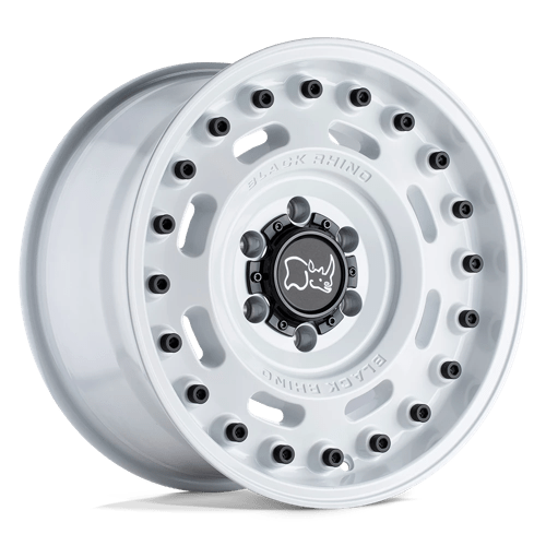 Black Rhino Hard Alloys | AXLE | Gloss White | 17X9.5 | 6X139.7 | -18mm/4.54" | 1795AXL-86140W12