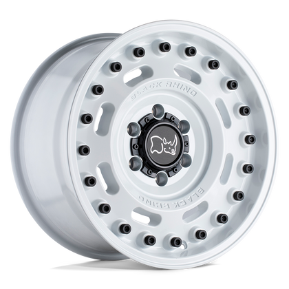 Black Rhino Hard Alloys | AXLE | Gloss White | 18X9.5 | 6X139.7 | -18mm/4.54" | 1895AXL-86140W12