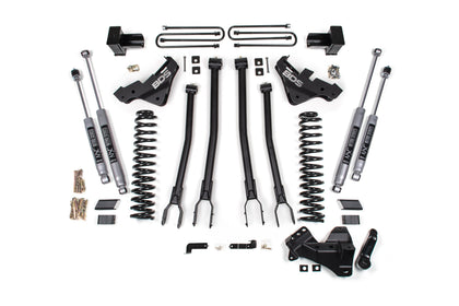 BDS 4" Lift Kit - 2023-2026 Ford F-450 Super Duty 4WD (w/ 4-Link)