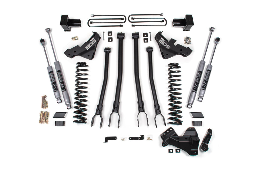 BDS 4" Lift Kit - 2023-2026 Ford F-450 Super Duty 4WD (w/ 4-Link)