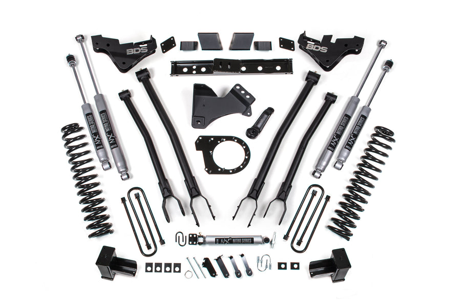 BDS 7" Lift Kit - 2023-2026 Ford F-250/F-350 Super Duty 4WD (w/ 4-Link)