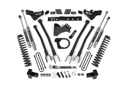 BDS 7" Lift Kit - 2023-2026 Ford F-350 Super Duty DRW 4WD (w/ 4-Link)