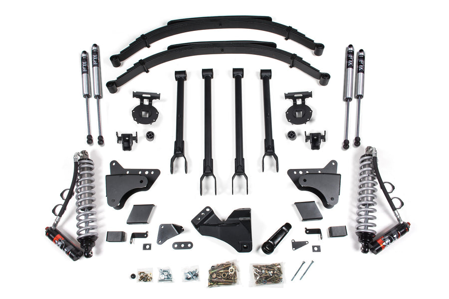 BDS 8" Lift Kit - 2011-2016 Ford F-250/F-350 Super Duty 4WD (4-Link & FOX 2.5 Performance Elite Coil-Over Conversion)