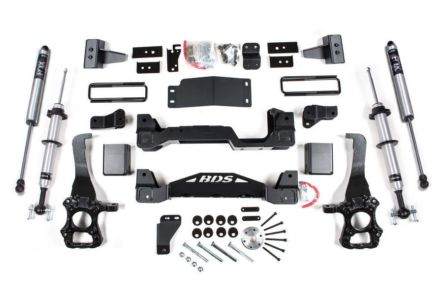 BDS 4" Lift Kit - 2015-2020 Ford F-150 4WD (FOX 2.0 IFP Strut)