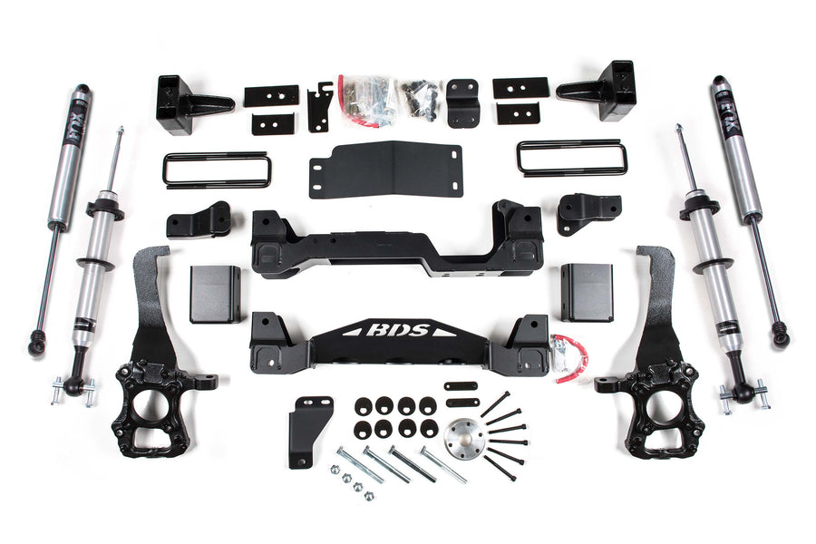 BDS 6" Lift Kit - 2015-2020 Ford F-150 4WD (FOX 2.0 IFP Strut)