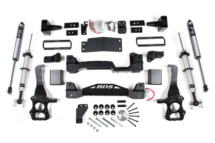 BDS 6" Lift Kit - 2014-2014 Ford F-150 4WD (FOX 2.0 Strut)