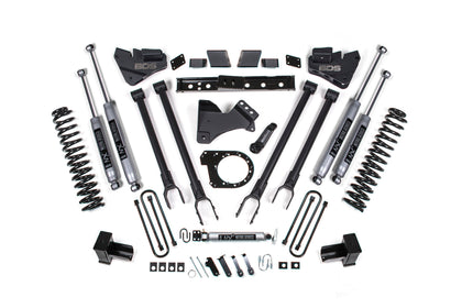 BDS 7" Lift Kit - 2020-2022 Ford F-250/F-350 Super Duty 4WD (w/ 4-Link)