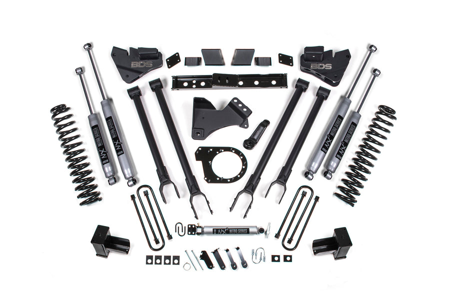 BDS 7" Lift Kit - 2020-2022 Ford F-250/F-350 Super Duty 4WD (w/ 4-Link)