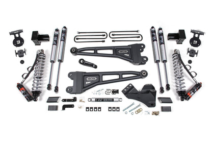 BDS 5" Lift Kit - 2020-2022 Ford F-250/F-350 Super Duty 4WD (w/ Radius Arm | FOX 2.5 Performance Elite Coil-Over Conversion)