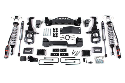 BDS 6" Lift Kit - 2021-2026 Ford F-150 4WD (FOX 2.5 Performance Elite Coil-Over)