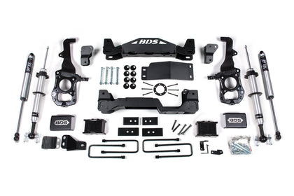 BDS 6" Lift Kit - 2021-2026 Ford F-150 4WD (FOX 2.0 Strut)