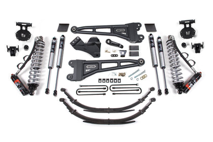 BDS 6" Lift Kit - 2011-2016 Ford F-250/F-350 Super Duty 4WD (w/ Radius Arm | FOX 2.5 Performance Elite Coil-Over Conversion)