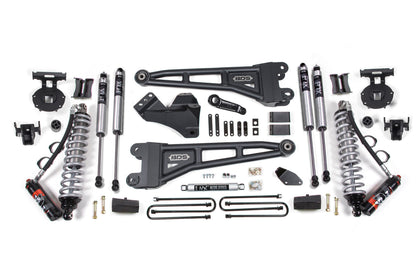 BDS 4" Lift Kit - 2005-2007 Ford F-250/F-350 Super Duty 4WD (w/ Radius Arm | FOX 2.5 Performance Elite Coil-Over Conversion)