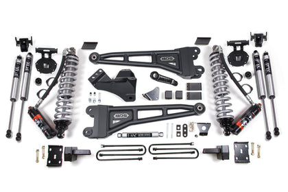 BDS 6" Lift Kit - 2005-2007 Ford F-250/F-350 Super Duty 4WD (w/ Radius Arm | FOX 2.5 Performance Elite Coil-Over Conversion)