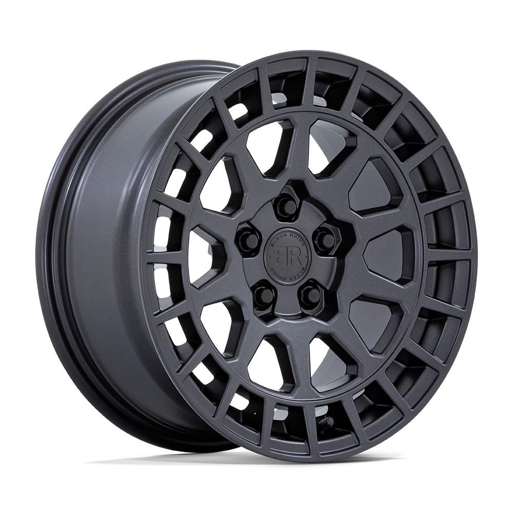 Black Rhino Hard Alloys | BOXER | Gun Black | 17X8 | 5X108 | 40mm/6.07" | 1780BXR405108M72