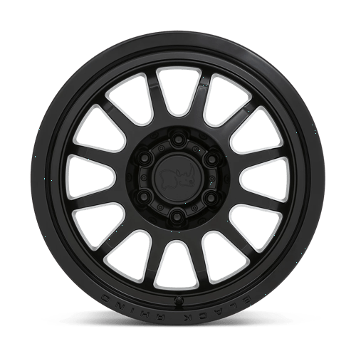 Black Rhino Hard Alloys | RAPID | Matte Black | 20X9 | 6X139.7 | 12mm/5.47" | 2090RPD126140M12A