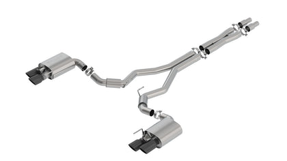 2018-2023 Ford Mustang GT Cat-Back Exhaust System S-Type Part # 140742BC