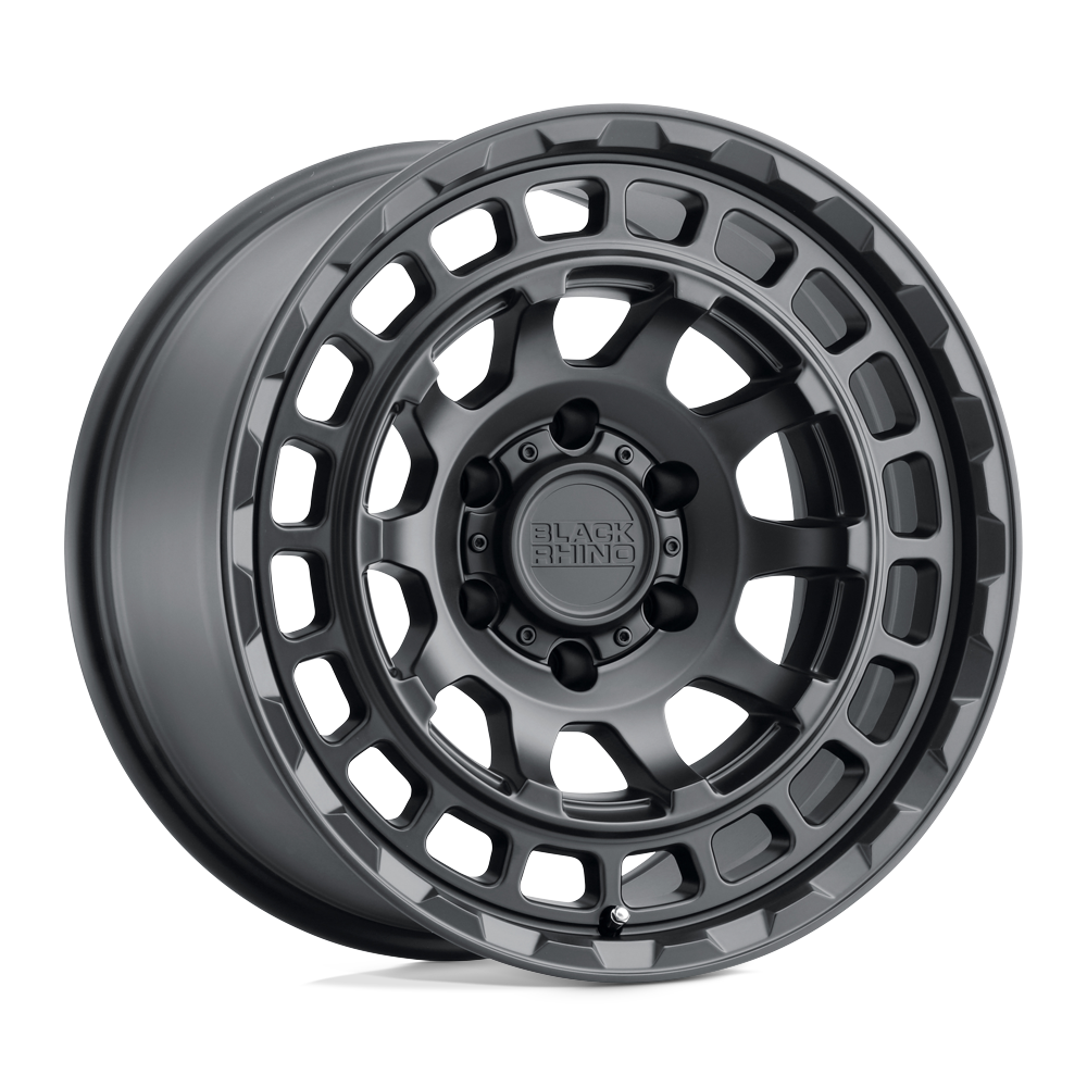 Black Rhino Hard Alloys | CHAMBER | Matte Black | 20X9.5 | 6X139.7 | 12mm/5.72" | 2095CBR126140M12