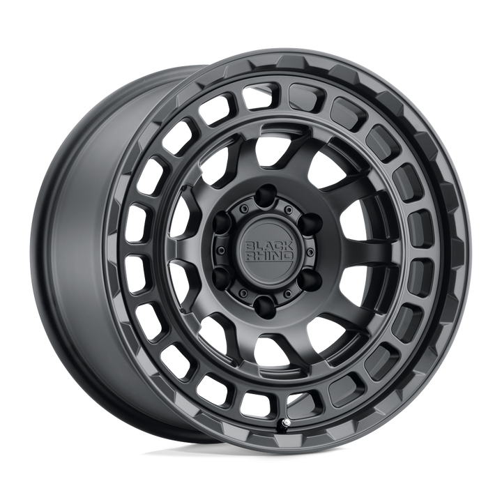 Black Rhino Hard Alloys | CHAMBER | Matte Black | 17X8.5 | 6X139.7 | 0mm/4.75" | 1785CBR006140M12