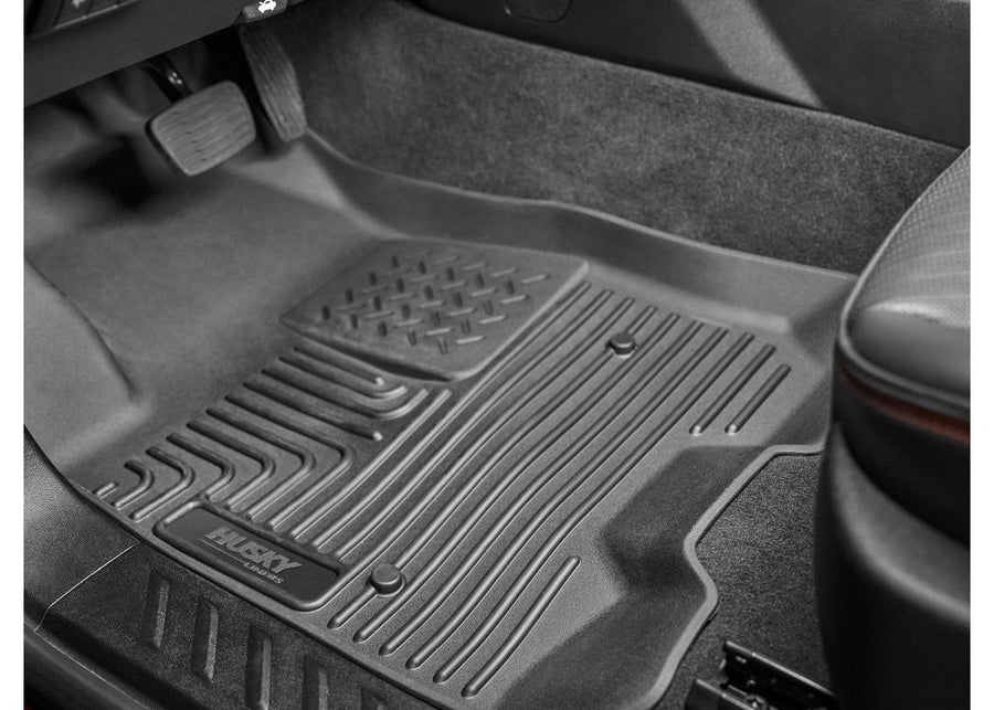 Husky Liners WeatherBeater Front & 2nd Row Floor Liners - 2022-2026 Ford Maverick hybrid