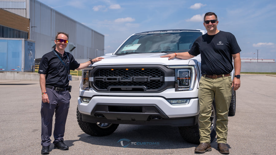 TCcustoms team with a Roush F-150