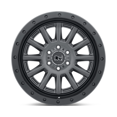 Black Rhino Hard Alloys | DUGGER | Gun Black | 20X9 | 6X135 | 10mm/5.39" | 2090DGR106135M87