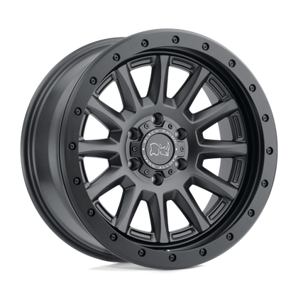 Black Rhino Hard Alloys | DUGGER | Gun Black | 17X8.5 | 6X139.7 | 0mm/4.75" | 1785DGR006140M12