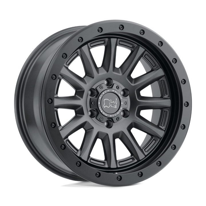 Black Rhino Hard Alloys | DUGGER | Gun Black | 20X9 | 6X135 | 10mm/5.39" | 2090DGR106135M87