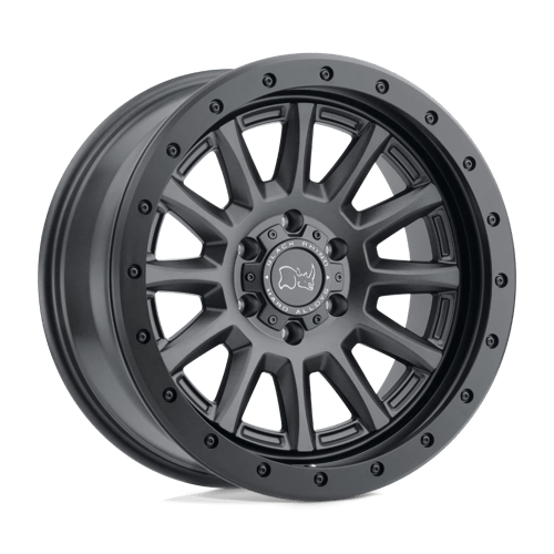 Black Rhino Hard Alloys | DUGGER | Gun Black | 17X8.5 | 6X139.7 | -18mm/4.04" | 1785DGR-86140M12