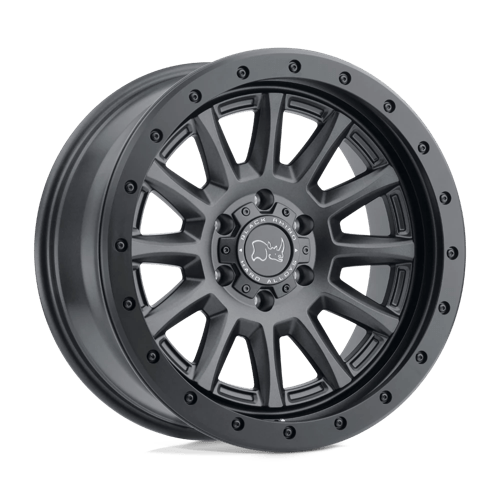 Black Rhino Hard Alloys | DUGGER | Gun Black | 17X8.5 | 6X139.7 | 0mm/4.75" | 1785DGR006140M12
