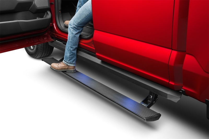 AMP Research 2022 Ford F-250/350/450 (250/350 Only Sync 4 Models) Crew Cab PowerStep XL - Black