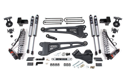 BDS 5" Lift Kit - 2023-2026 Ford F-250/F-350 Super Duty 4WD (w/ Radius Arm | FOX 2.5 Performance Elite Coilover)