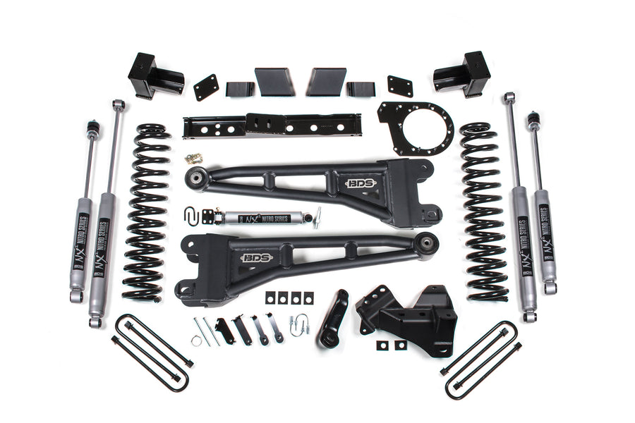 BDS 7" Lift Kit - 2023-2026 Ford F-350 Super Duty DRW 4WD (w/ Radius Arms)
