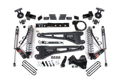 BDS 7" Lift Kit - 2023-2026 Ford F-350 Super Duty DRW 4WD (w/ Radius Arm | FOX 2.5 Coilover Conversion - Performance Elite)