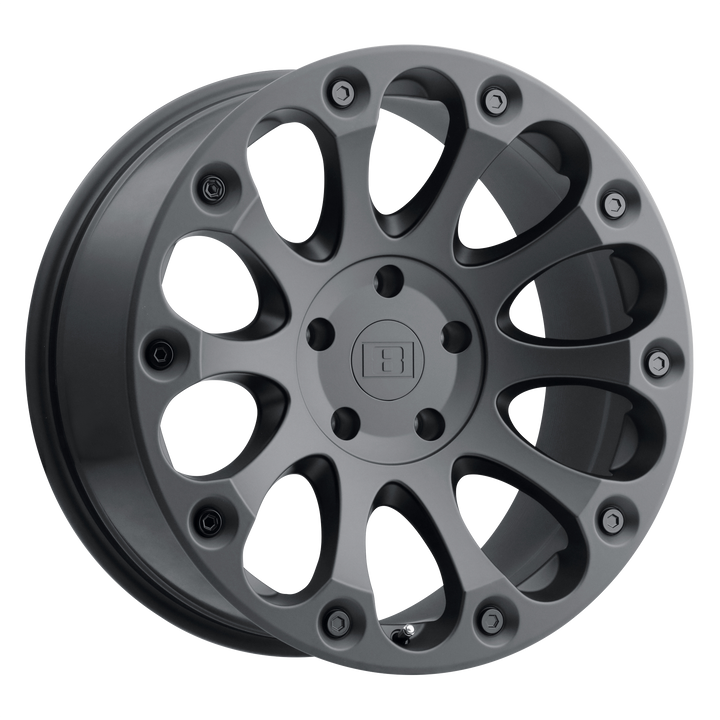 Level 8 | IMPACT | Matte Black | 20X9 | 6X139.7 | 9mm/5.35" | 2090LIM096140M12