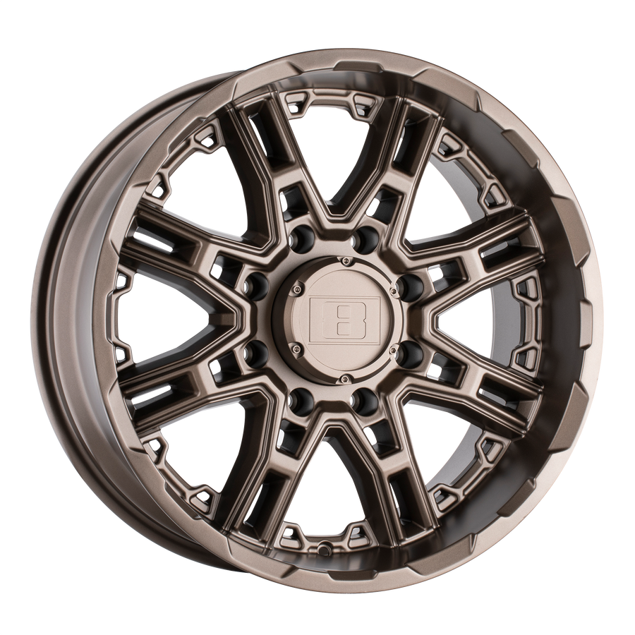 Level 8 | SLINGSHOT | Matte Bronze | 17X8.5 | 6X139.7 | 10mm/5.14" | 1785LST106140Z12X